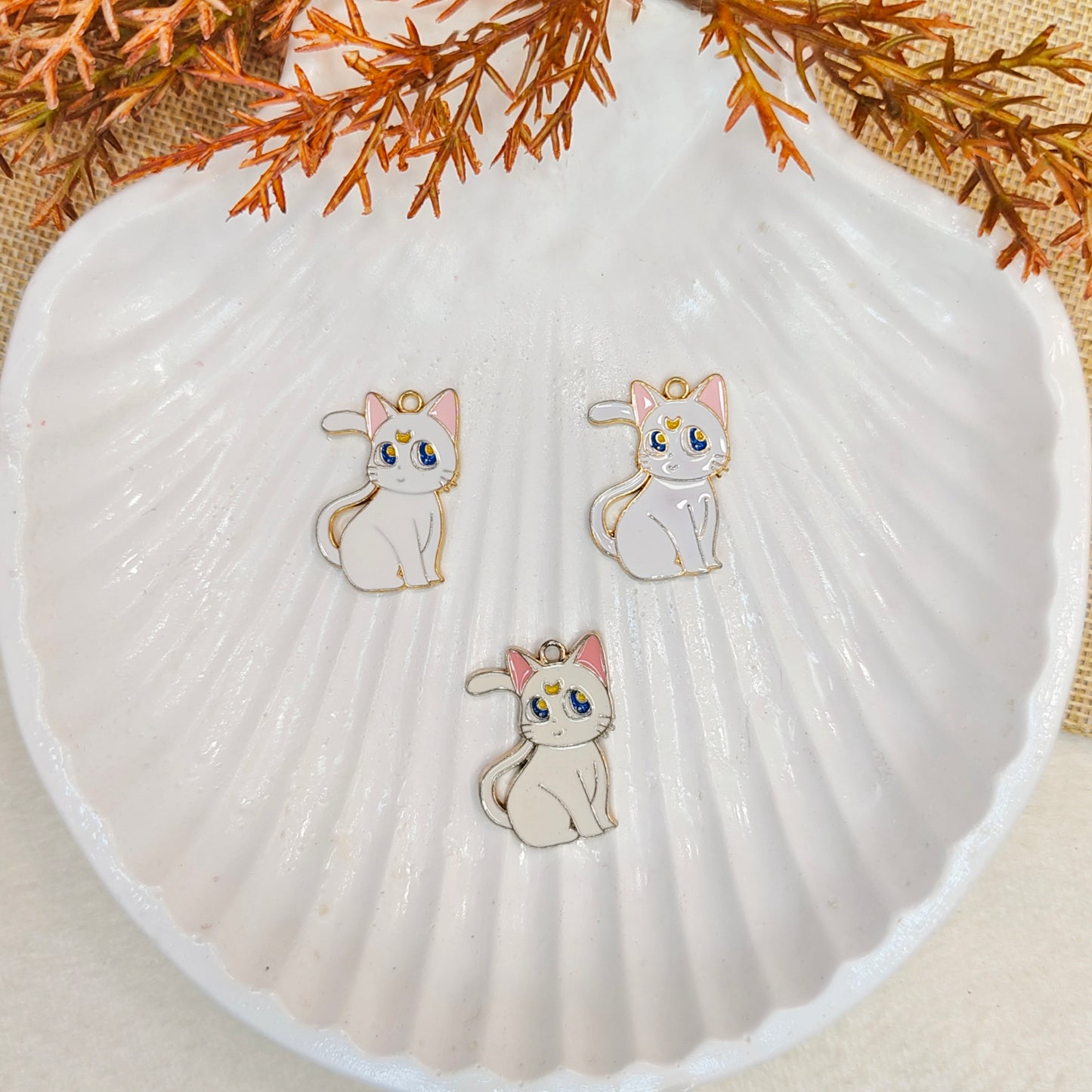 Big Sailormoon Cat Charms
