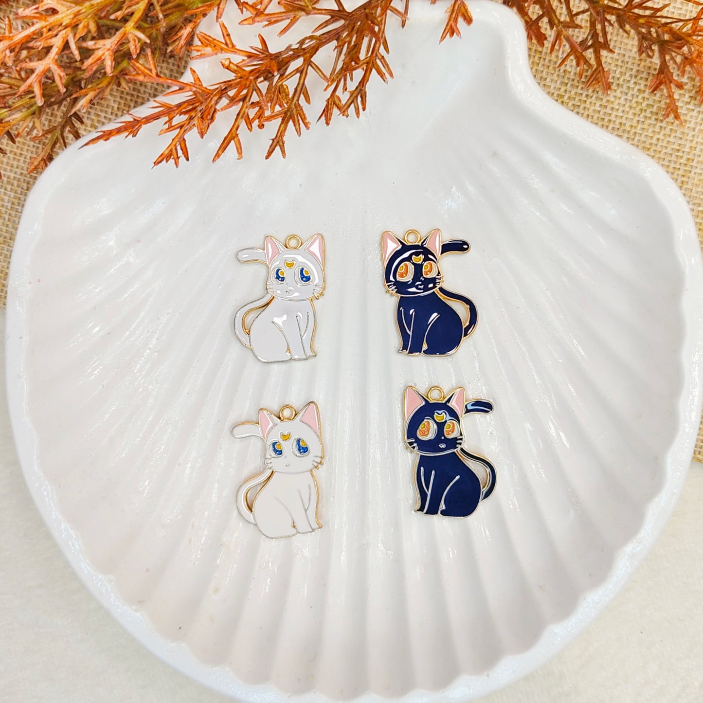 Big Sailormoon Cat Charms