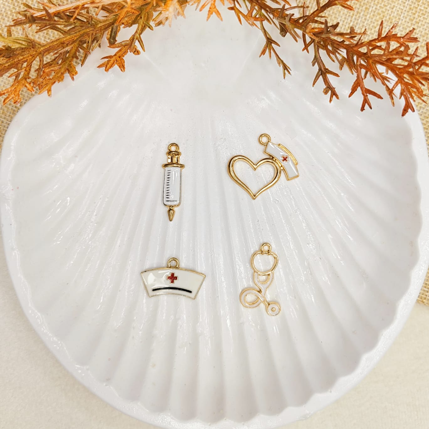 Doctor Theme Metal Charms