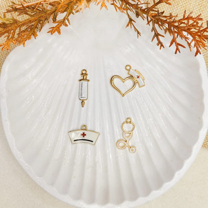 Doctor Theme Metal Charms