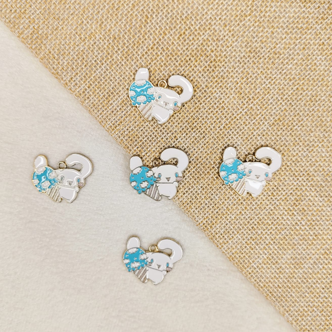 Cinnamoroll Metal Charms