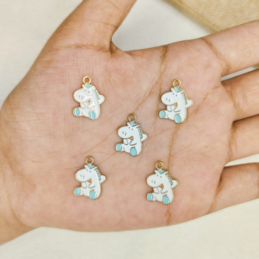 Mini Lazy Unicorn Charms
