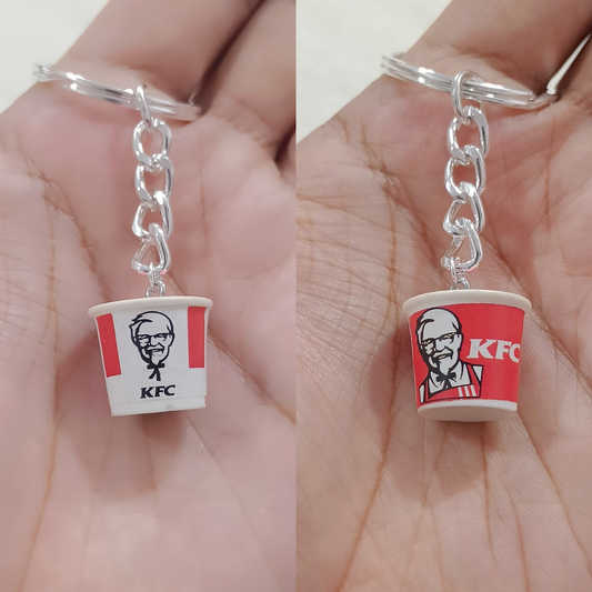 KFC Resin Charm Keychain