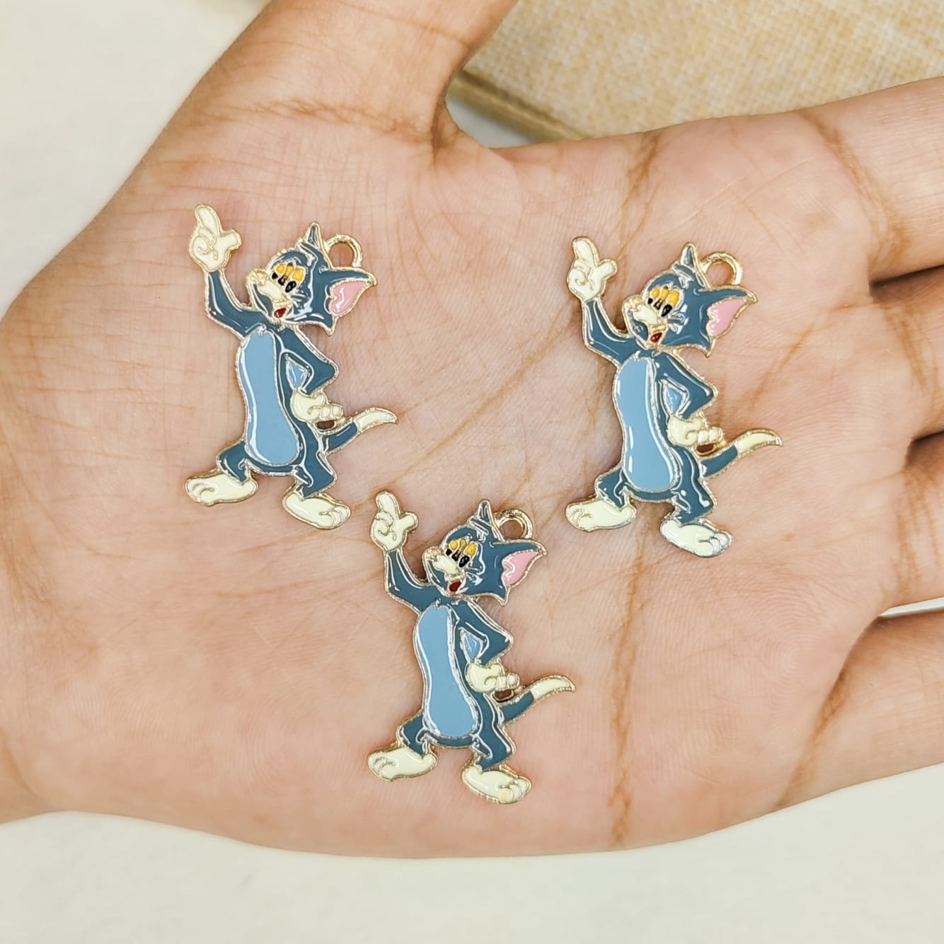 Tom & Jerry Theme Charms