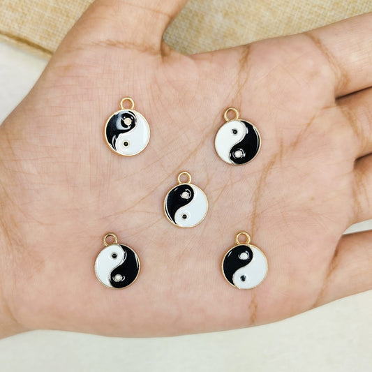 Mini Yin-Yang Metal Charms