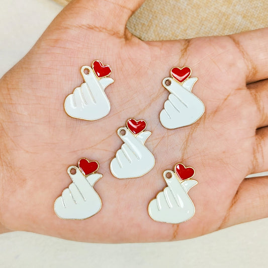 K-Pop Saranghae Love Charms