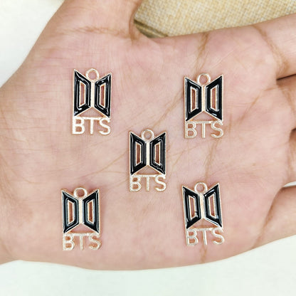 BTS Logo Metal Charms