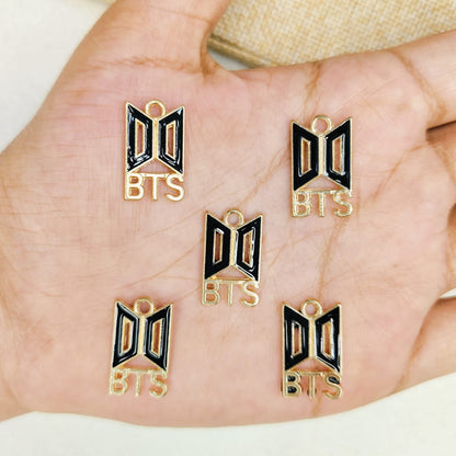 BTS Logo Metal Charms