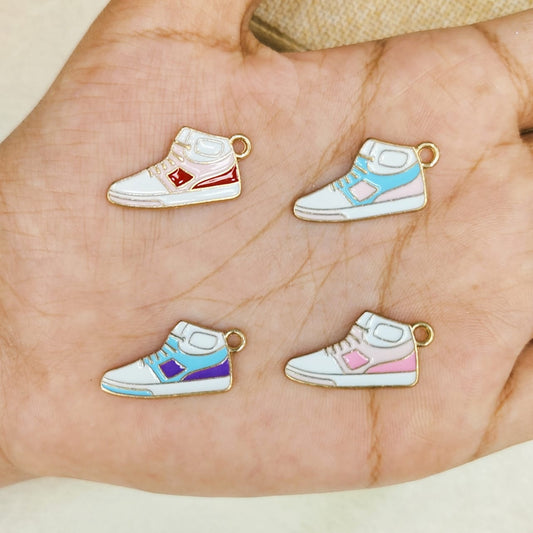 Sassy Sneakers Metal Charms