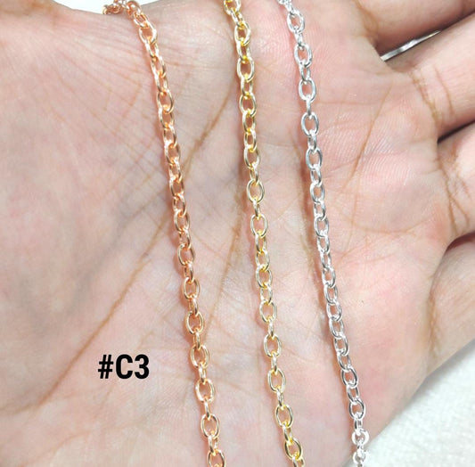 Standard Narrow Link Chain (3.5mm)