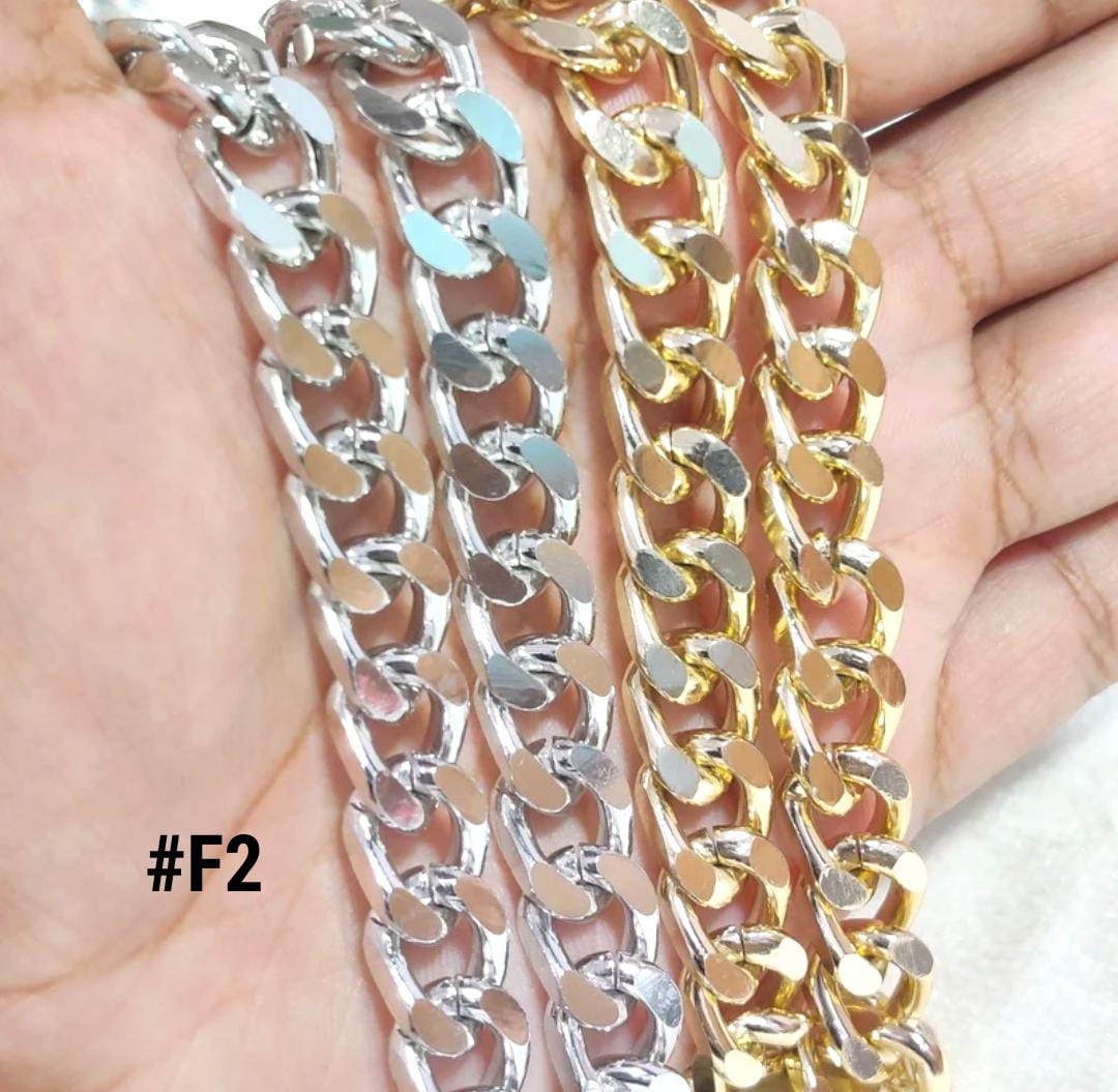 Chunky Heavy Metal Curb Chain