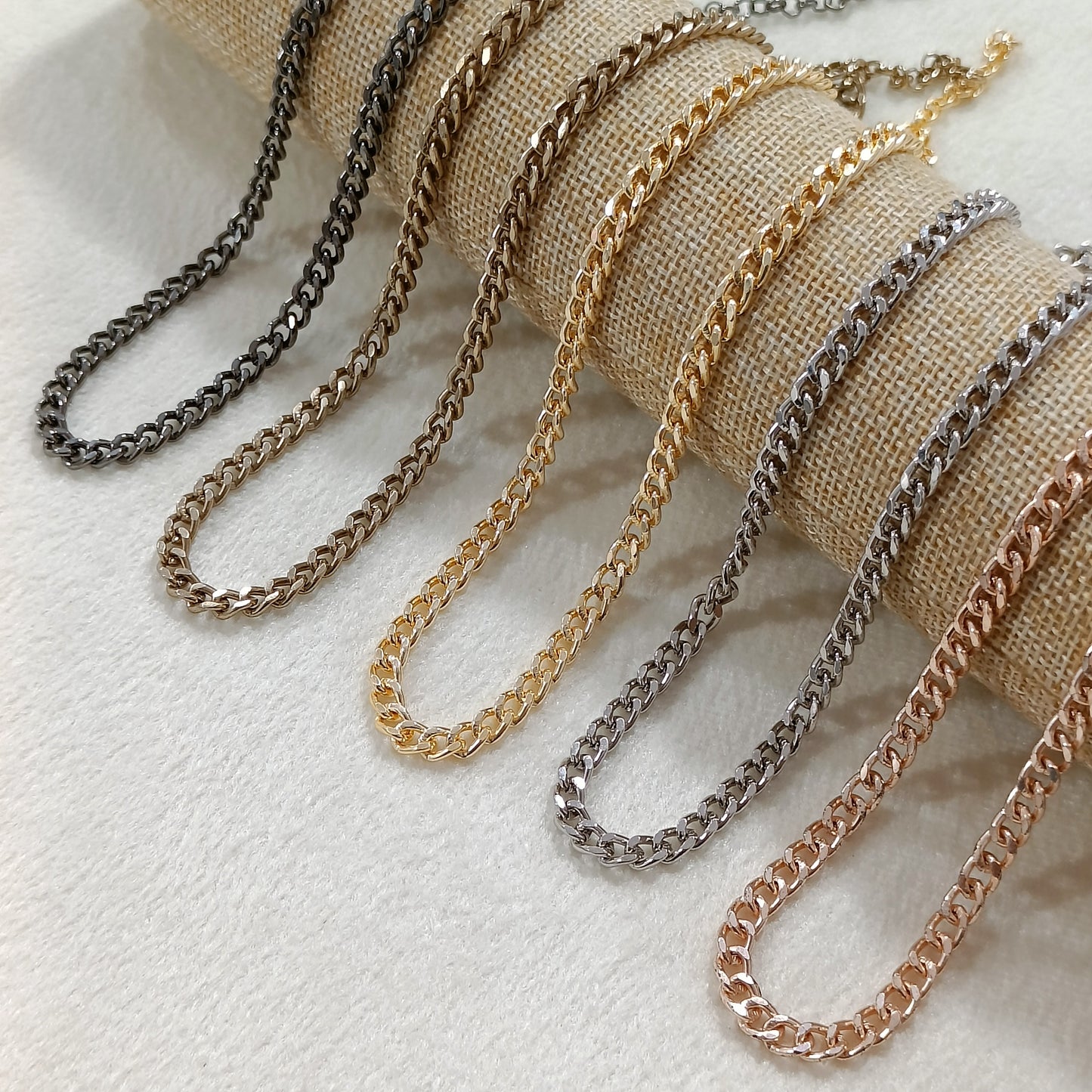 Heavy Curb Chain Necklace