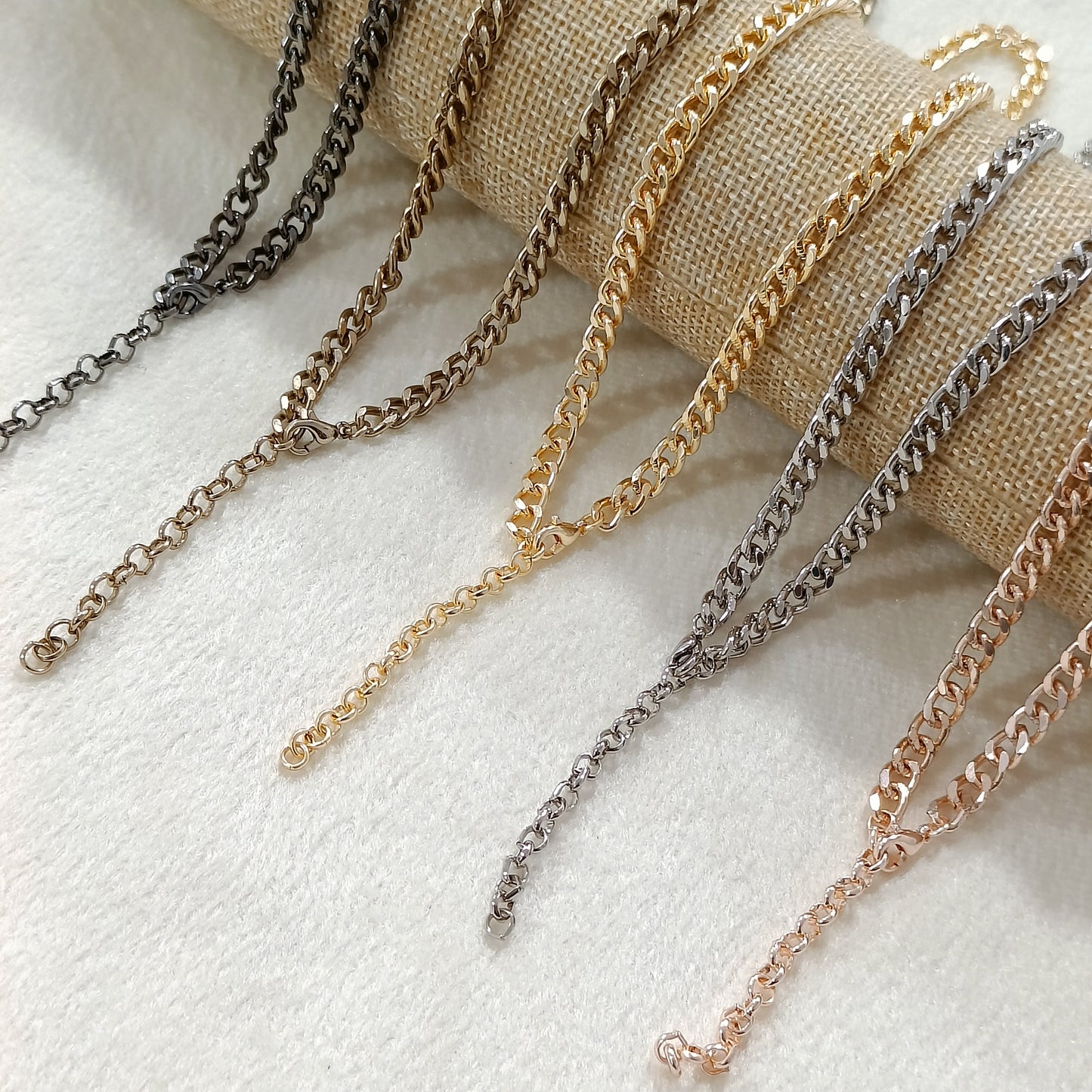 Heavy Curb Chain Necklace