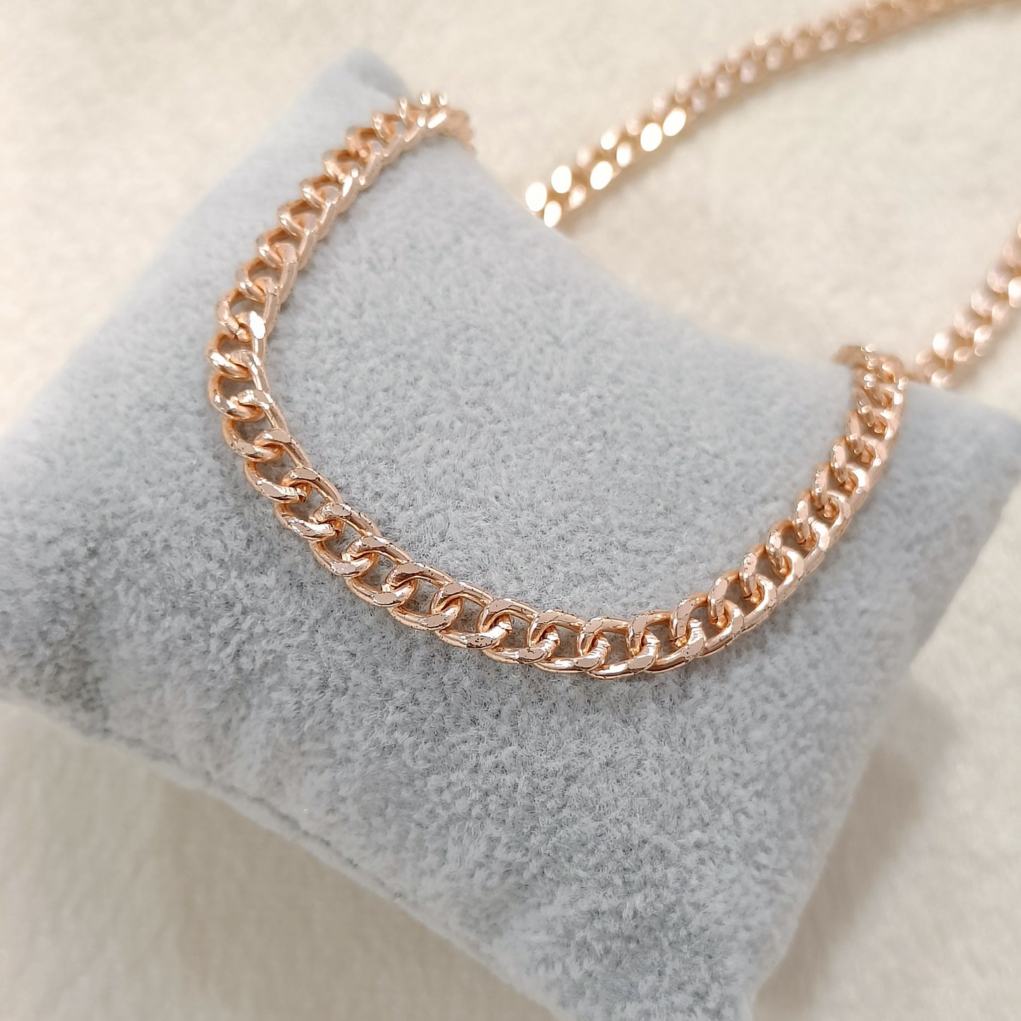 Heavy Curb Chain Necklace