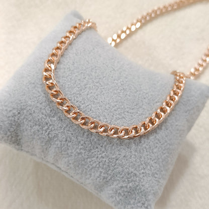 Heavy Curb Chain Necklace