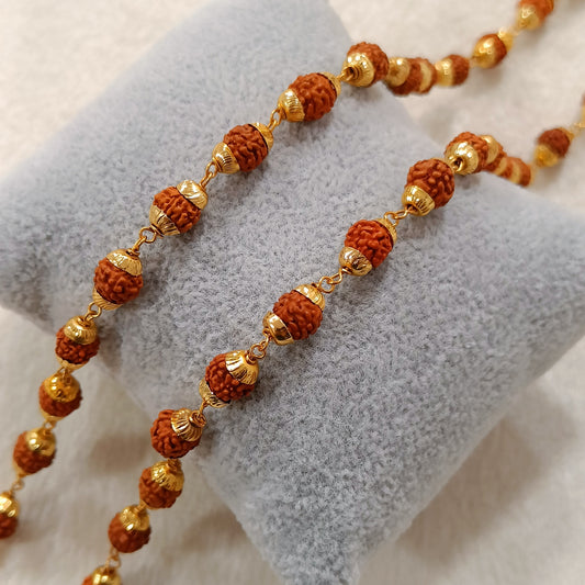 Natural Rudraksha Beads Chain