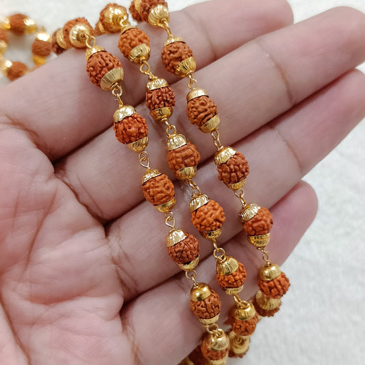 Natural Rudraksha Beads Chain
