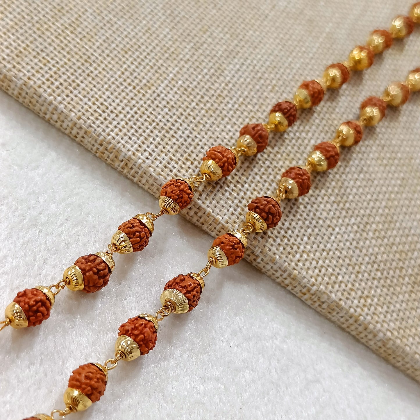 Natural Rudraksha Beads Chain