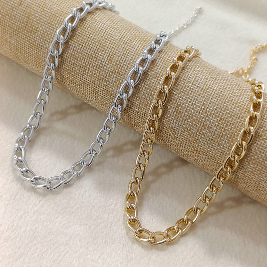 Medium Cut-Link Chain Necklace
