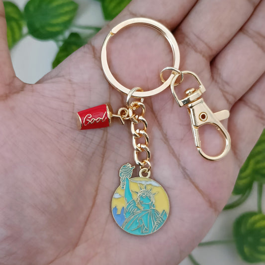 New York & Cola Can Travel Bag Charm Keychain