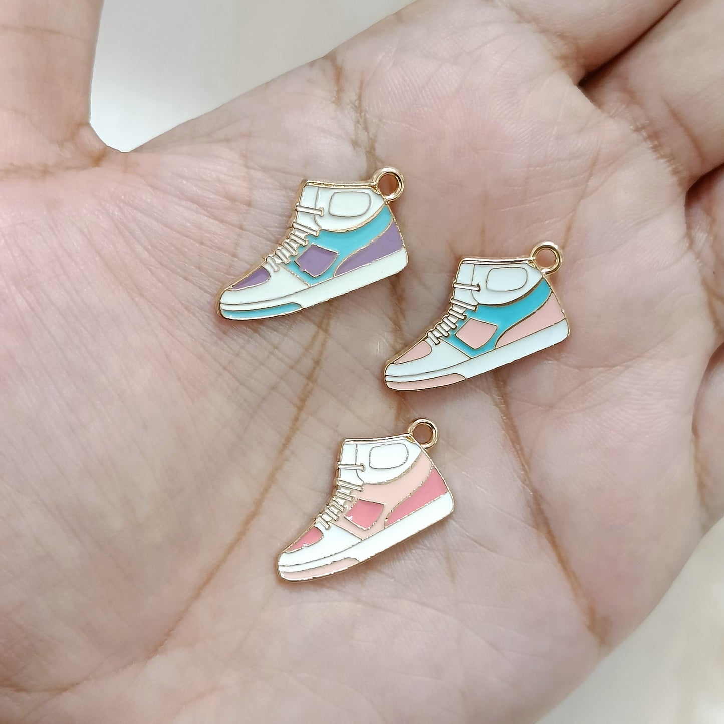 Sassy Sneakers Metal Charms