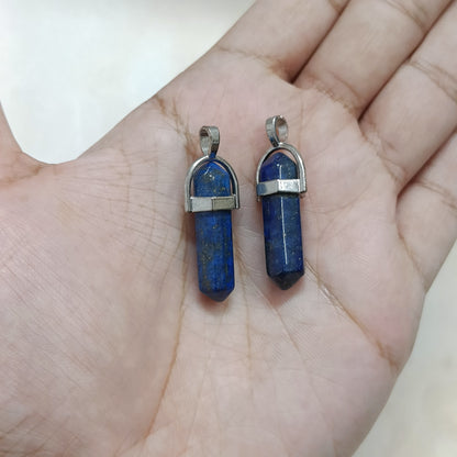 Pencil Crystal Pendant Charms (6 Colours)