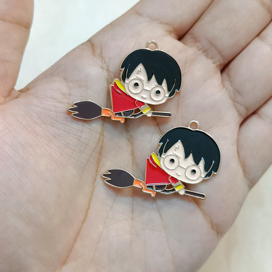 Harry Potter on Nimbus Broomstick Charms