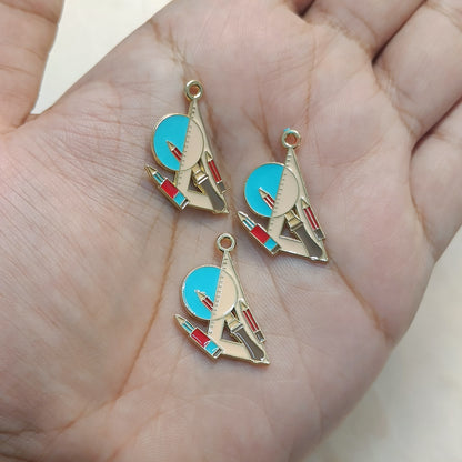 School & College Life Theme Metal Charms