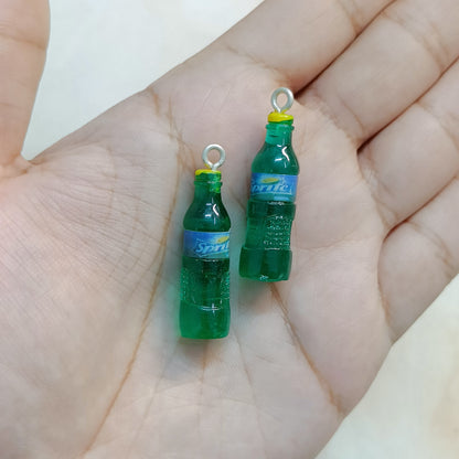 Cold Drink Bottles Miniature Resin Charms