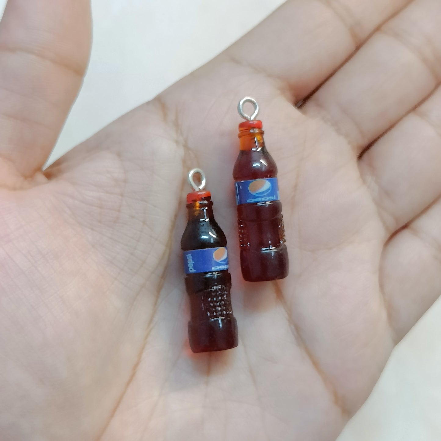 Cold Drink Bottles Miniature Resin Charms