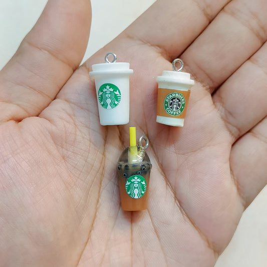 Starbucks Coffee Miniature Resin Charms