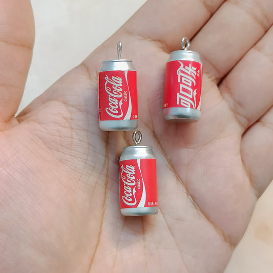Coca Cola Can Miniature Resin Charms
