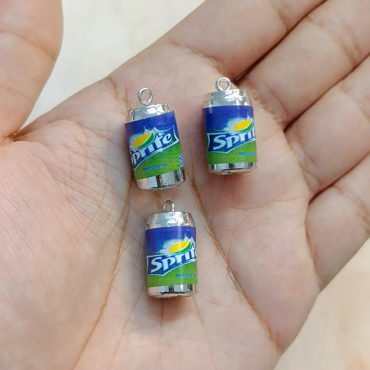 Sprite Mini Shiny Can Miniature Resin Charms