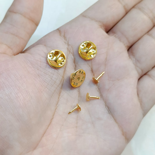 Butterfly Clutch Pins with 10mm Clutch Back for Pins & Badge Making