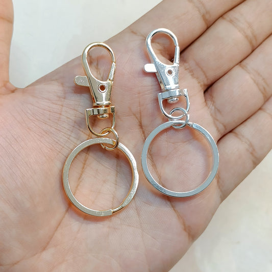 Dog-Hook & Keyring Bag Charm Keychains (64mm)