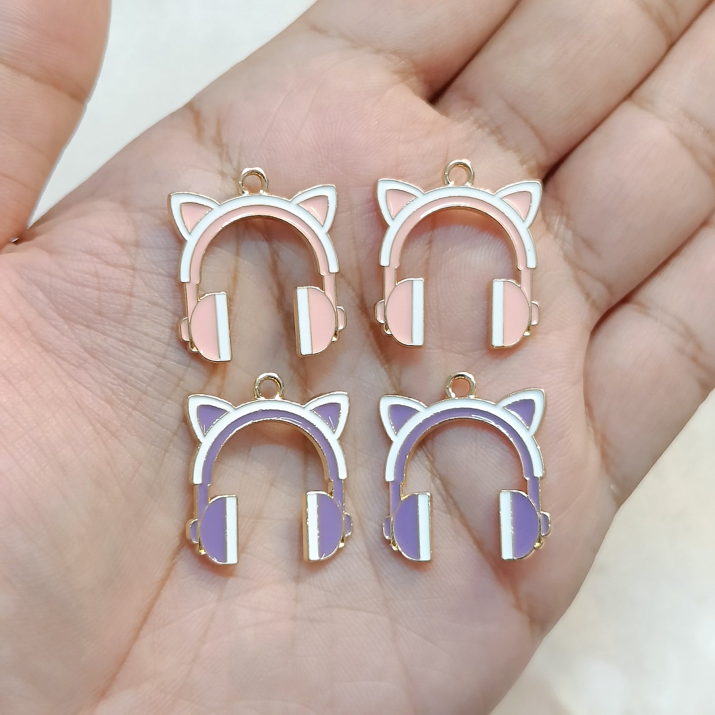 Cute Pastel Kawaii Headphones Charms
