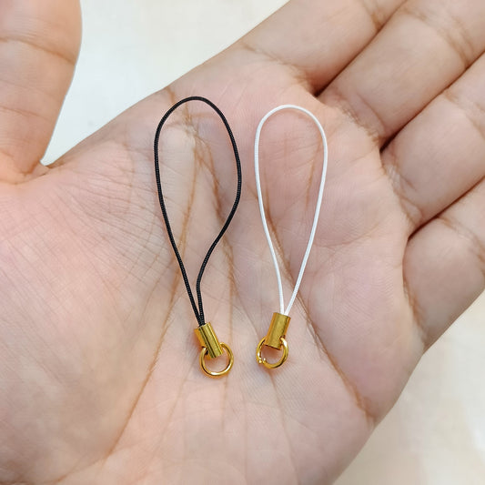 Premium Golden-Cap Phone Charm Strings (with Jump Ring attached)