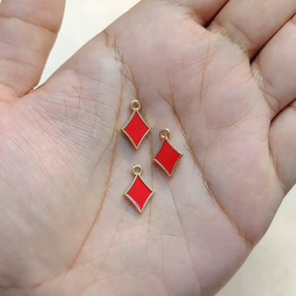 Playing Card Suits Charms