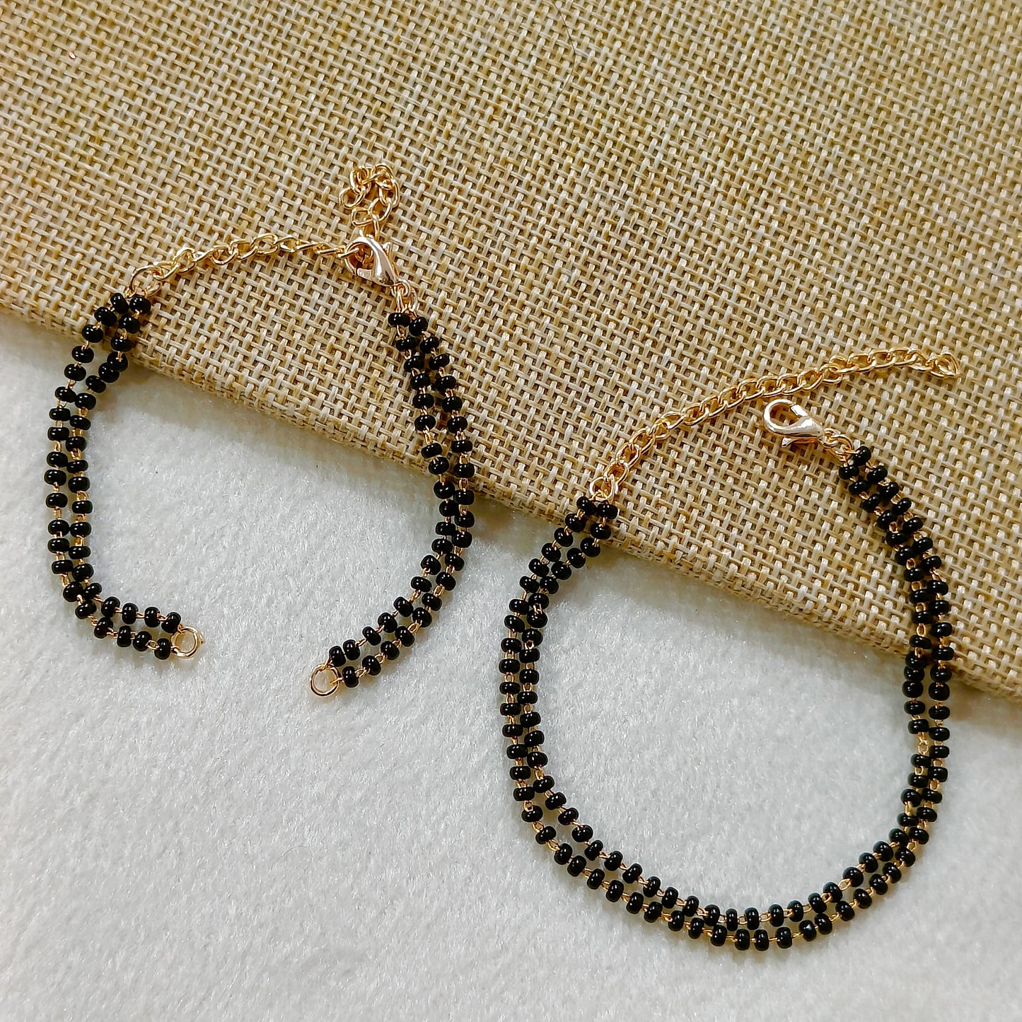 Mangalsutra Two-Layer Nazar Kavach Bracelet