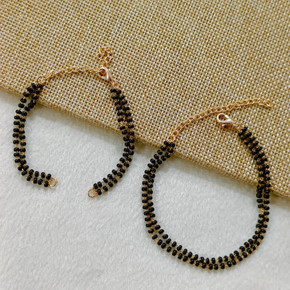 Mangalsutra Two-Layer Nazar Kavach Bracelet