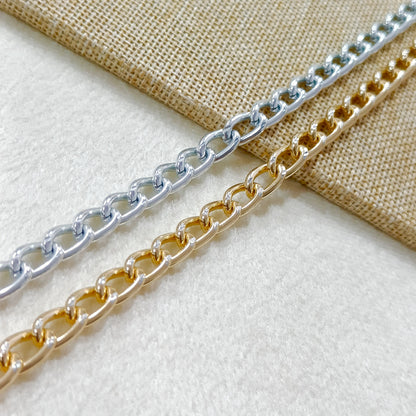 Medium Cut-Link Metal Chain