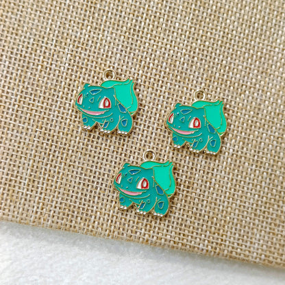 Bulbasaur Pokemon Metal Charms