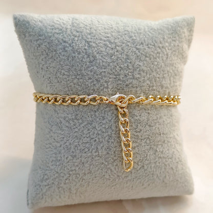 Personalized Initial Coin & Mini Evil Eye Bracelet for Women & Kids