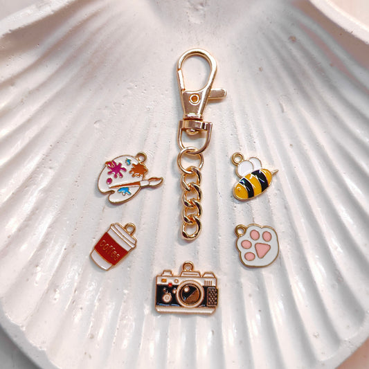 Dog-Hook Bag Charms (Without Keyring) (56mm)