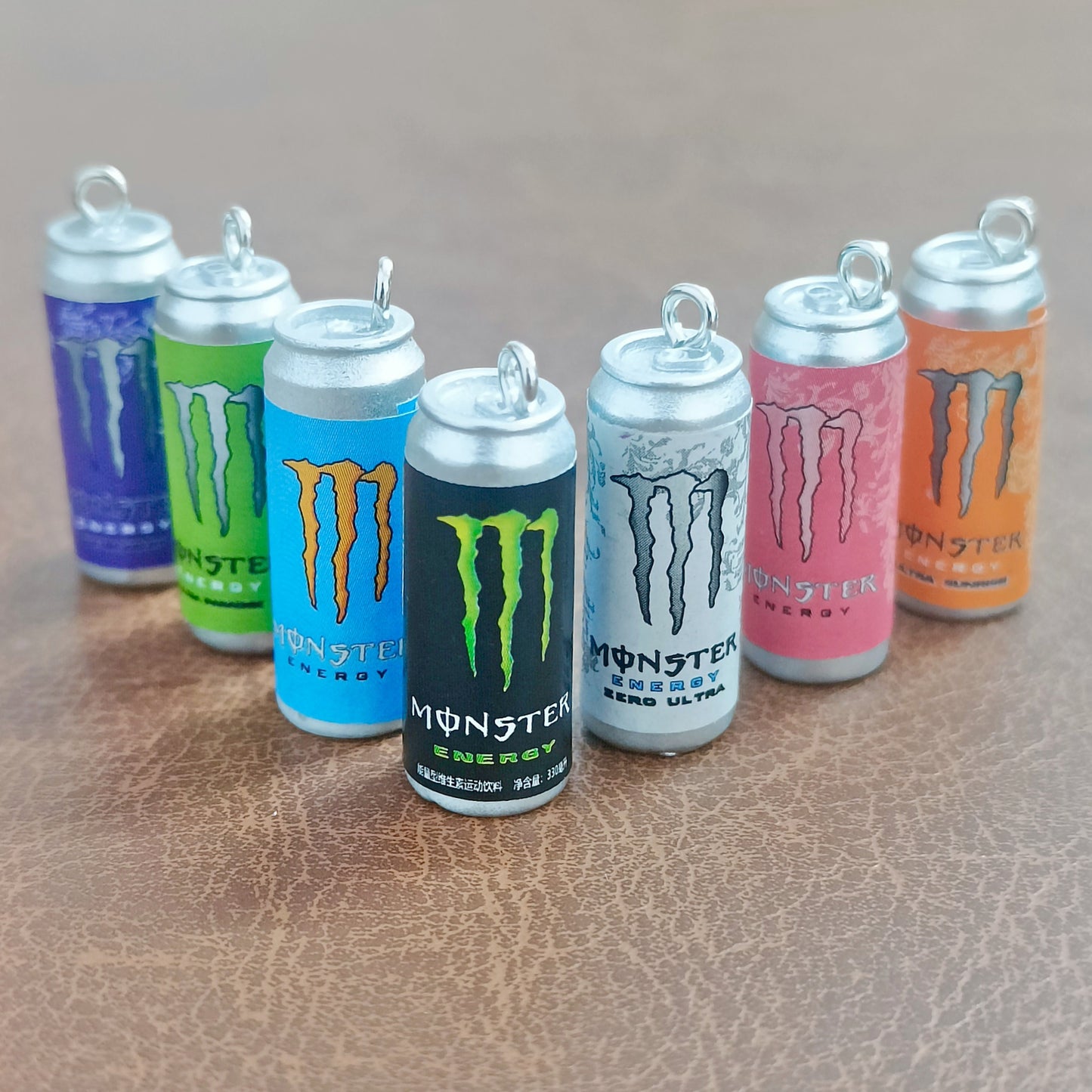 Monster Energy Drink Can Miniature Resin Charms