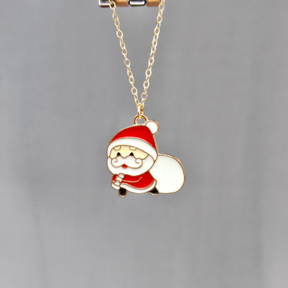 Sneaky Santa Golden Christmas Watch Charm