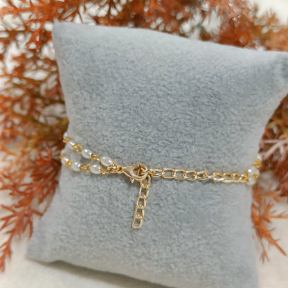 Pearlchain Clover Evil Eye Bracelet for Women