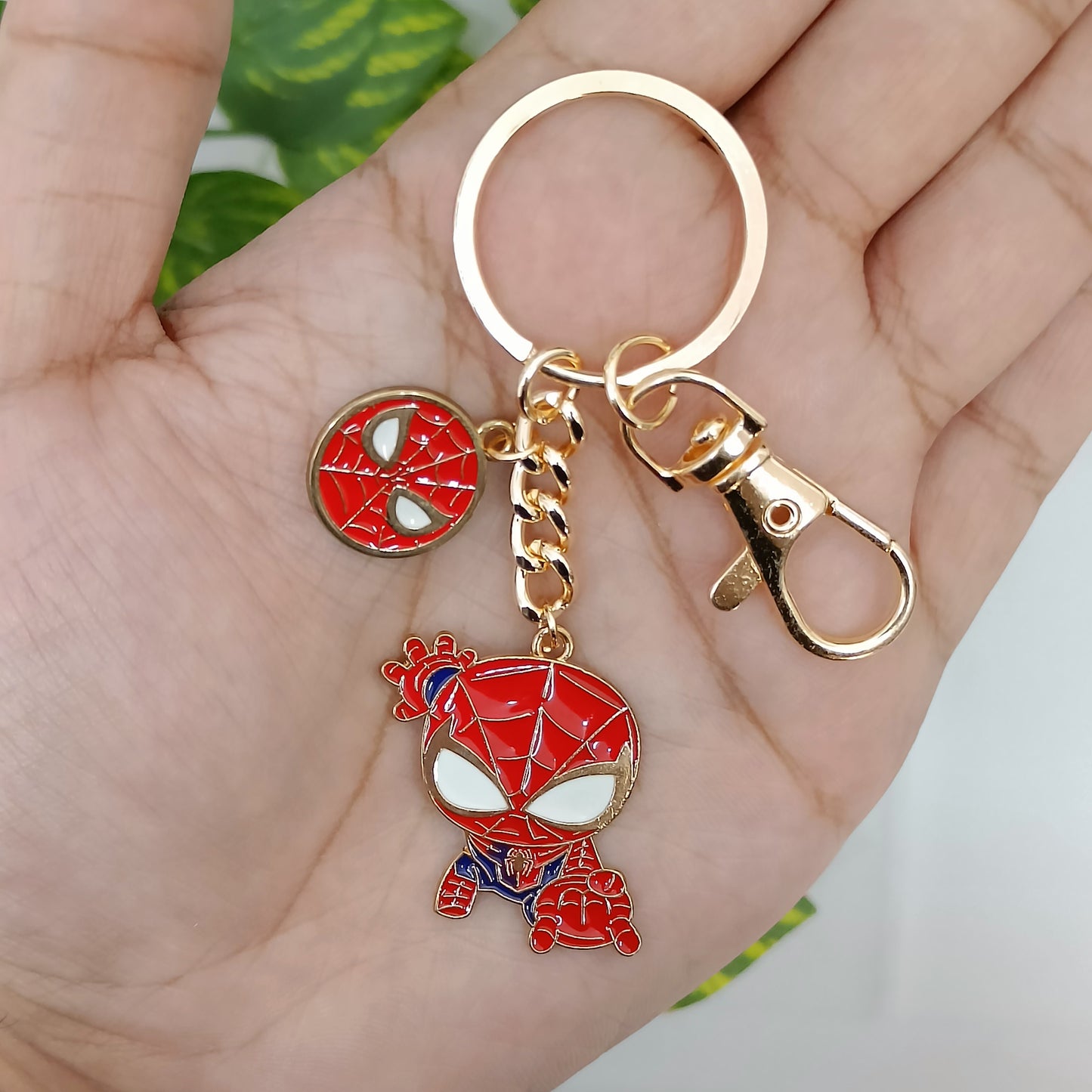 Spiderman Avengers Superhero Bag Charm Keychain