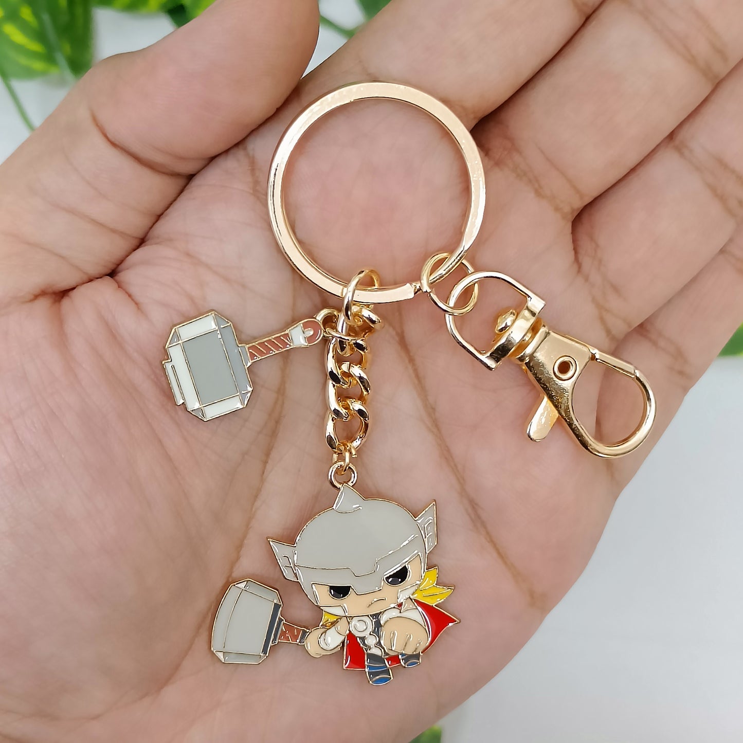 Thor Avengers Superhero Bag Charm Keychain