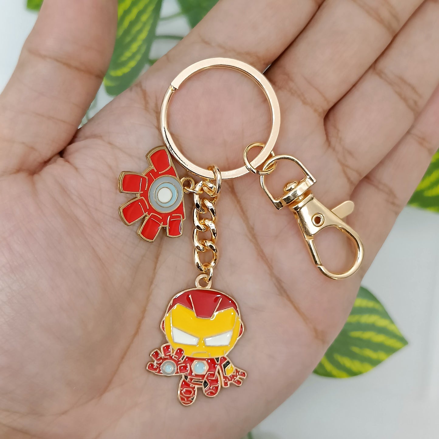 Iron Man Avengers Superhero Bag Charm Keychain